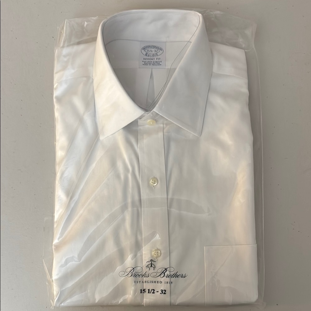 Brooks Brothers White Men's Shirt